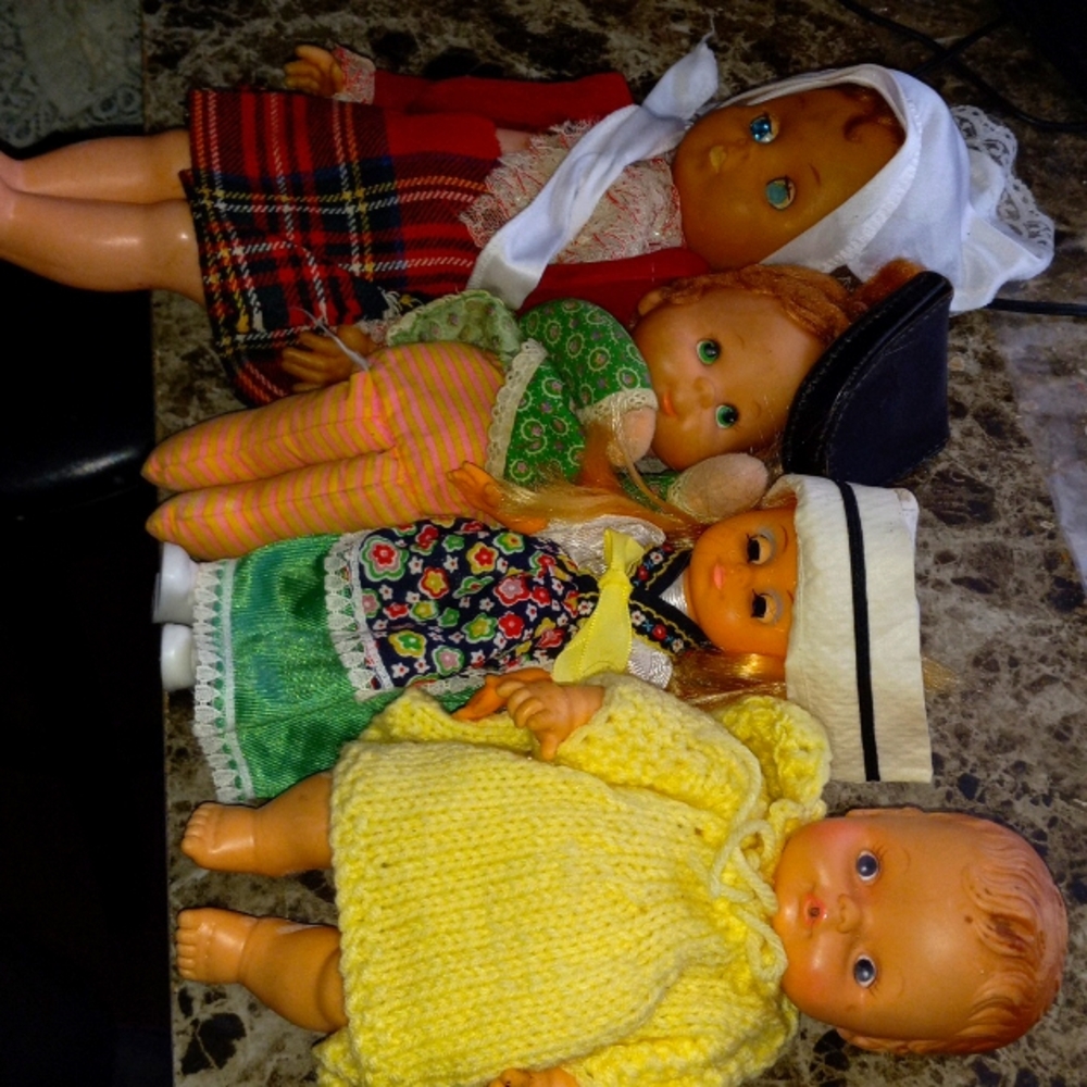 50s DOLLS VINTAGE RARE EXOTIC